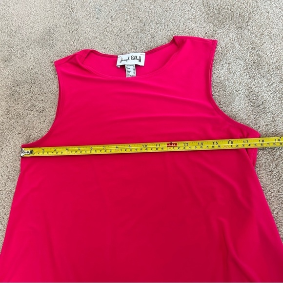 JOSEPH Ribkoff fuchsia pink tank camisole blouse sleeveless Sz 10 - Picture 9 of 10